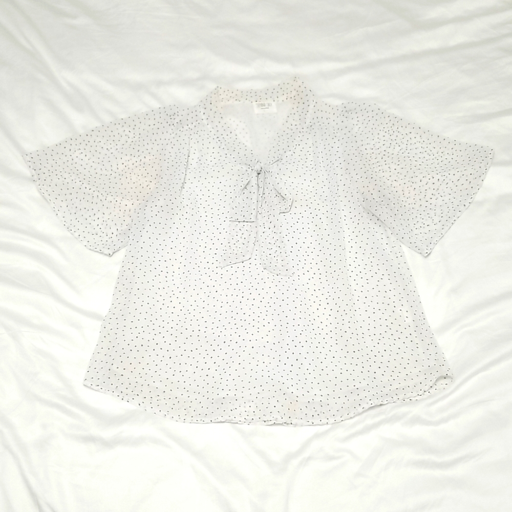 Polka dot blouse